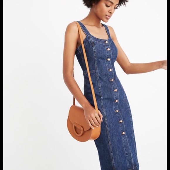Madewell Dresses & Skirts - Madewell button down denim dress size 2